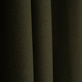 LUNVA Custom Blackout Curtains with Linen-Look Texture – Green